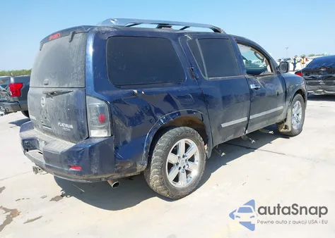 2010 Nissan Armada Platinum z USA, uszkodzony, nr VIN 5N1BA0NDXAN617942